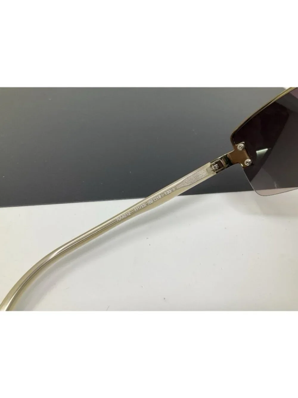 Vintage Ralph Lauren Sunglasses RA 4012 111/13 Rimless 62-16 130